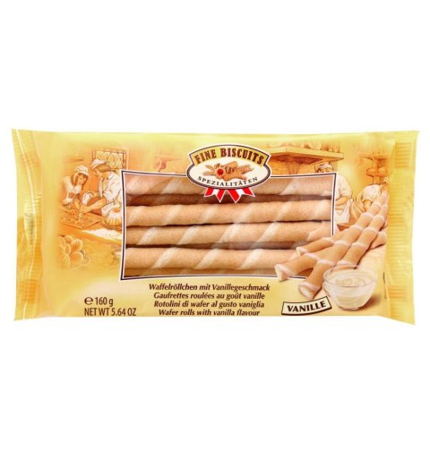 Feine Biscuits Rurki Waflowe Waniliowe 160 g