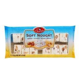 Soft nugat Biały nugat z orzechami 135 g