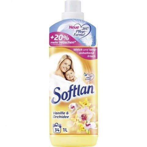 Softlan Wanilia i Orchidea Płyn do Płukania 34 prania