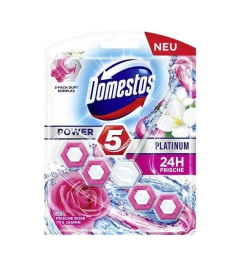 Domestos Power Platinum Frische Rose&Jasmin Zawieszka WC 55 g