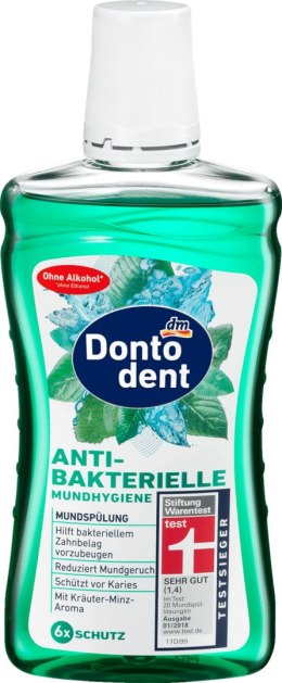 Dontodent Antibakterielle Płyn Do Płukania Jamy Ustnej 500 ml