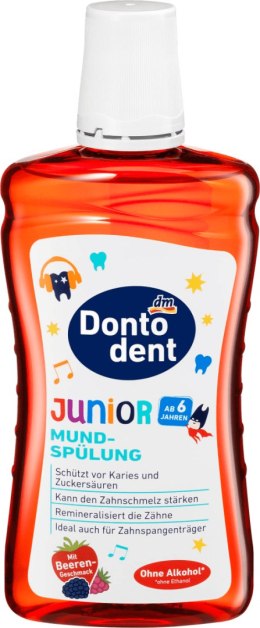 Dontodent Junior Płyn do Płukania Jamy Ustnej 500 ml