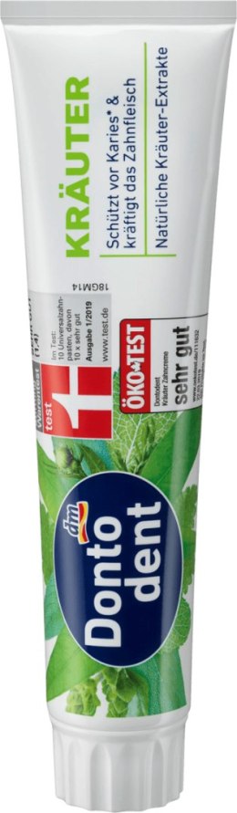 Dontodent Krauter Ziołowa Pasta do Zębów 125 ml