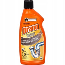 Drano Power Gel Kret Środek do Udrażniania Rur 500 ml DE