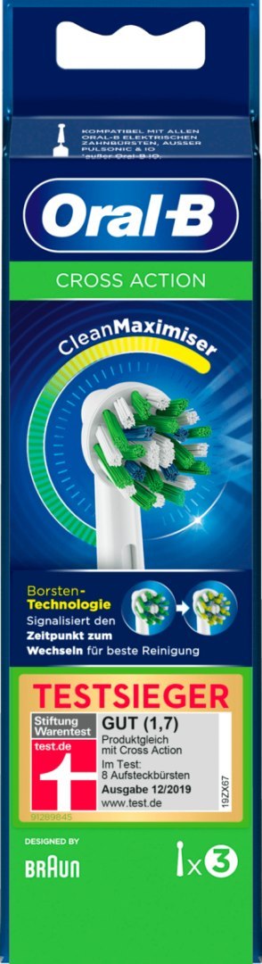 Oral-B CrossAction Clean Maximizer 3 szt.