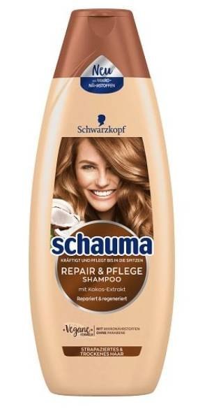 Schauma Repair& Pflege Szampon do Włosów 480 ml