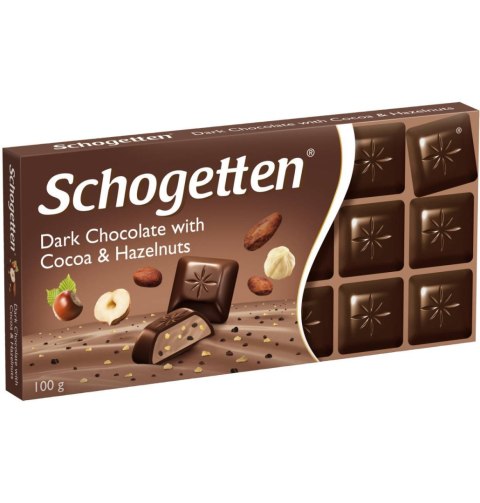 Schogetten Schokolade Zartbitter Kakao & Haselnuss 100 g