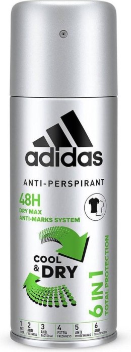 Adidas Cool & Dry 6 in 1 Dezodorant 150 ml