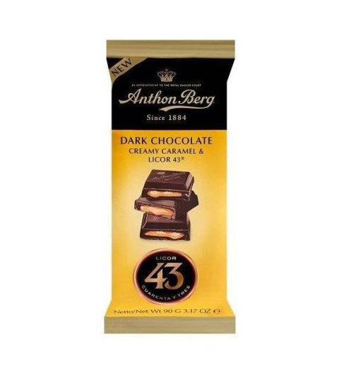 Anthon Berg Dark Chocolate Caramel&Licor 43 Czekolada 90 g