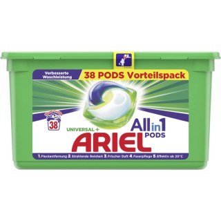 Ariel All in 1 Color + Kapsułki do Prania 38 sz.