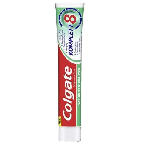 Colgate Komplett 8 Naturliche Krauter Pasta do Zębów 75 ml