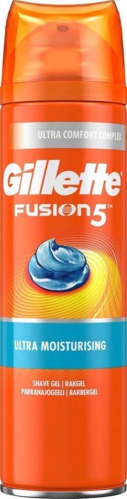 Gillette Fusion 5 Ultra Moisturizing Żel do Golenia 200 ml