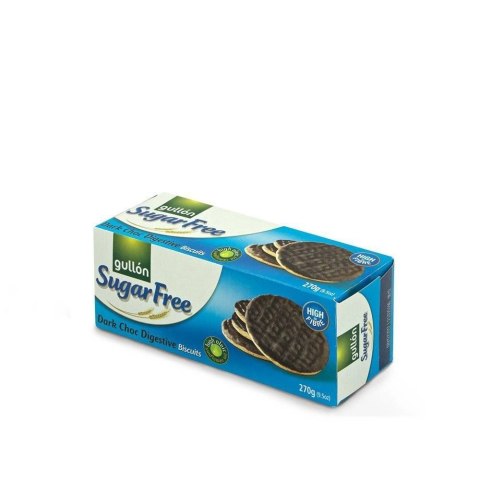 Gullon Dark Choc Diegestive bez Cukru 270 g