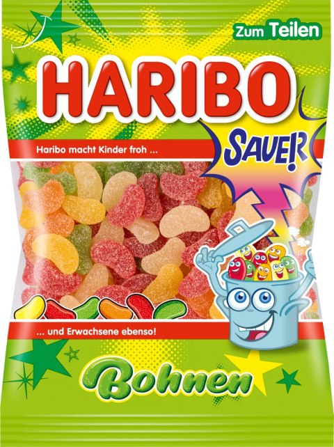 Haribo Bohnen Sauer Żelki 200 g