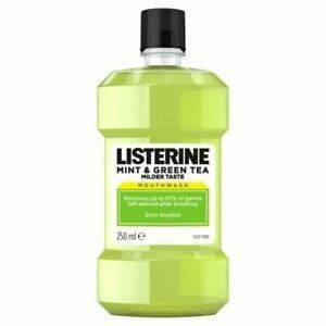 Listerine Mint&Green Tea Płyn do Płukania Jamy Ustnej 250 ml