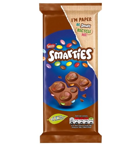 Nestle Smarties Czekolada Mleczna 90 g