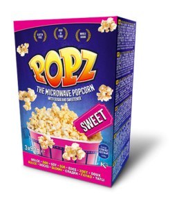 Popz Popcorn Słodki 3 x 90 g