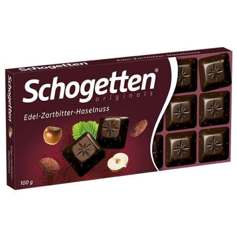 Schogetten Edel-Zartbitter-Haselnuss 100 g