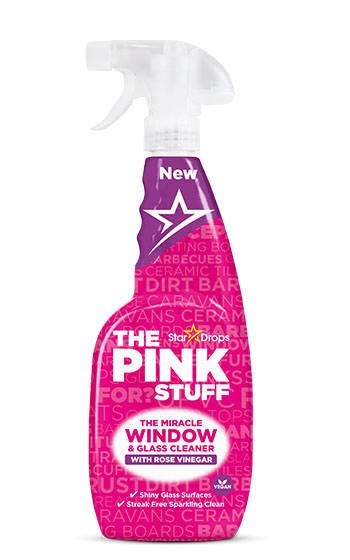 The Pink Stuff Window Cleaner with Rose Vinegar Płyn do Szyb 750 ml