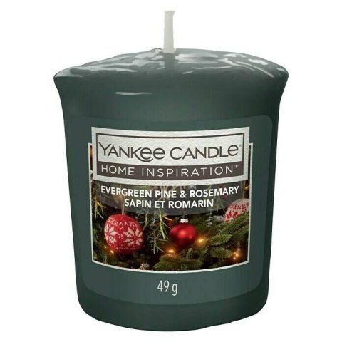 Yankee Candle Evergreen Pine&Rosemary Świeczka Zapachowa 49 g