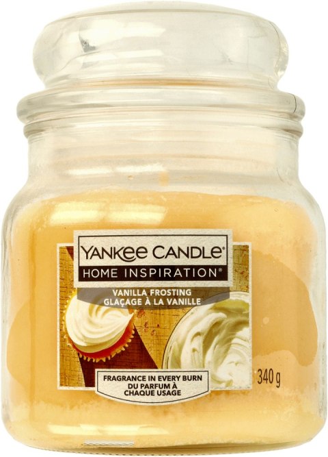 Yankee Candle Vanilla Frosting Świeca Zapachowa 340 g