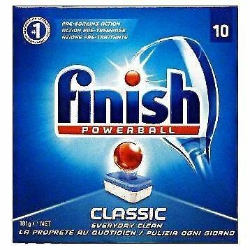 Finish Powerball Classic Tabletki do Zmywarki 10 szt.