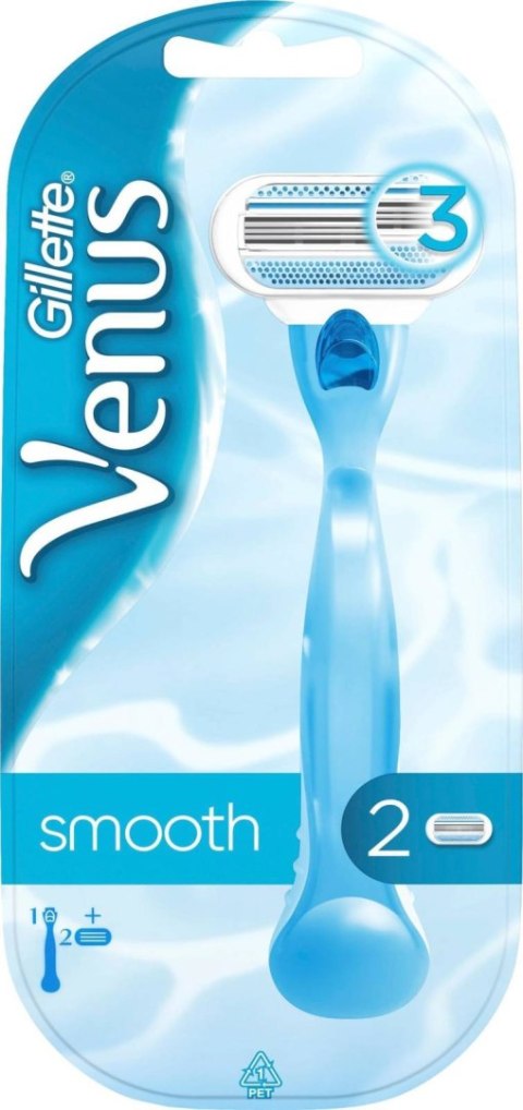 Gillette Venus Smooth Maszynka + 2 wkłady