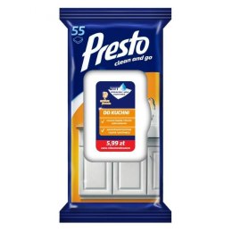 Presto Active Formula Ściereczki do Kuchni 55 szt.