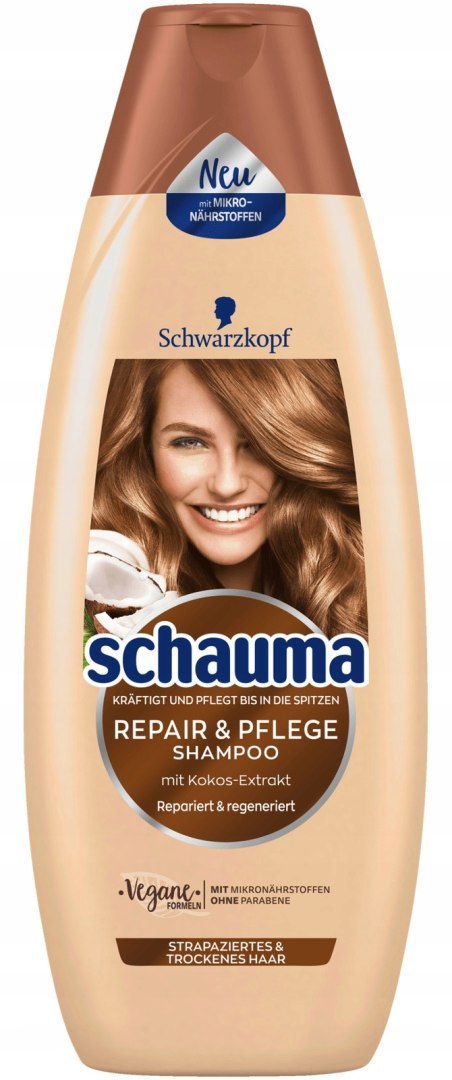 Schauma Repair & Pflege Szampon do Włosów 350 ml DE