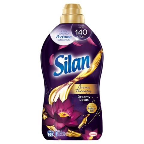 Silan Aromatherapy Dreamy Lotus Płyn do Płukania Tkanin 58 prań