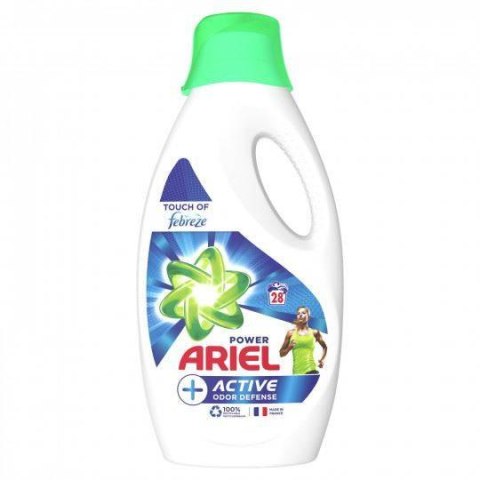 Ariel Power Active Odor Defense Żel 28 prań