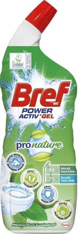 Bref Pro Nature Mint & Eucalyptus Żel WC 700 ml