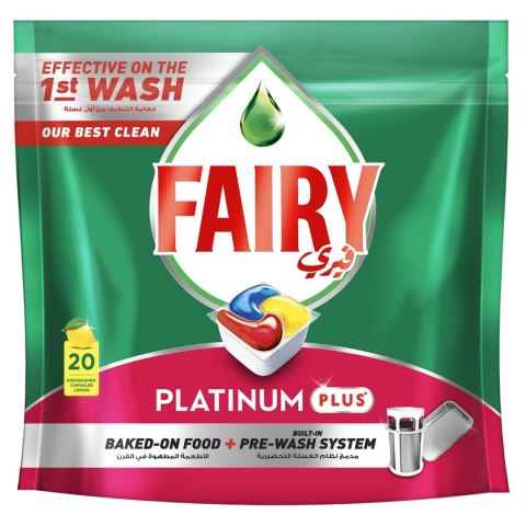 Fairy All in one Plus Kapsułki do Zmywarki 20 szt.