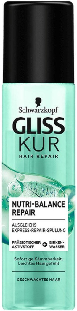 Gliss Kur Nutri-Balance Repair Ekspresowa Odżywka 200 ml DE