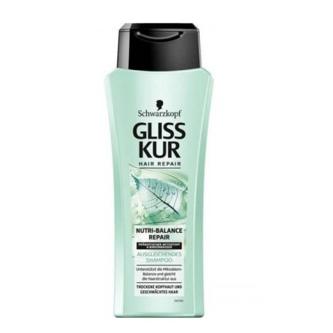 Gliss Kur Nutri Balance Repair Szampon do Włosów 250 ml DE