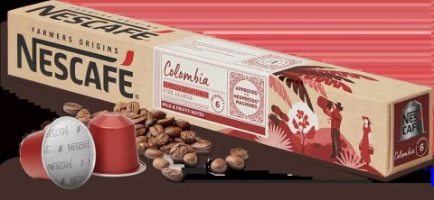 Nescafe Colombia Espresso Bezkofeinowe 10 szt.