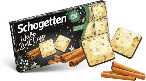 Schogetten Weiße Zimt Crisp 100 g