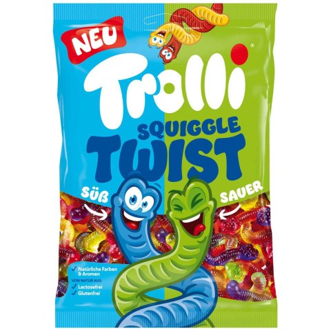 Trolli Squiggle Twist Suss & Sauer Żelki 175 g