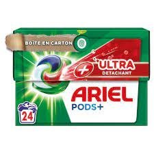 Ariel Ultra + Kapsułki do Prania 24 szt.