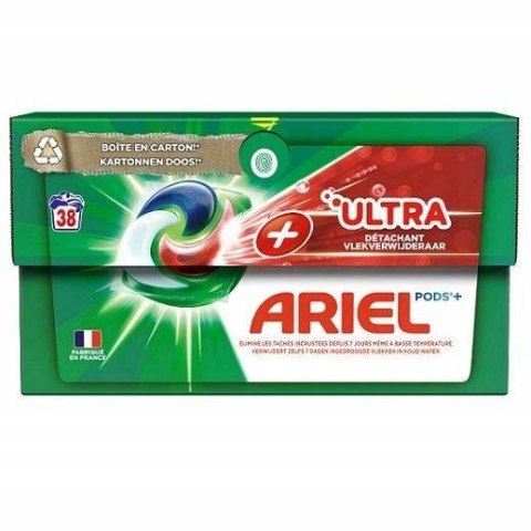 Ariel Ultra + Kapsułki do Prania 38 szt.