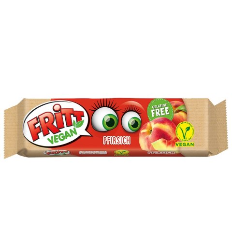 Fritt Vegan Pfirsich Rozpuszczalna Guma do Żucia 56 g