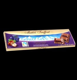 MaitreTruffout Czekolada Mleczna Rodzynki-Orzechy Laskowe 300 g