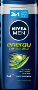 Nivea Men Energy Żel pod Prysznic 250 ml