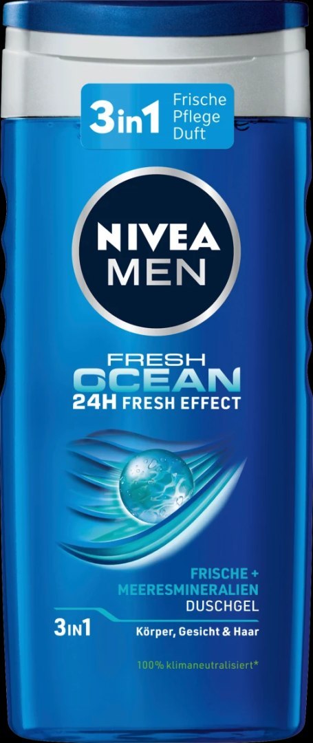 Nivea Men Fresh Ocean Żel pod Prysznic 250 ml DE