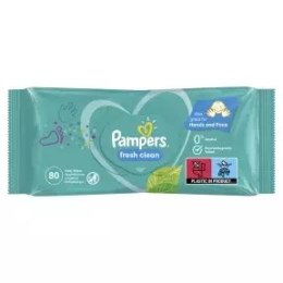 Pampers Fresh Clean Chusteczki Nawilżone 80 szt.