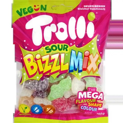 Trolli Bizzl Mix Żelki 150 g