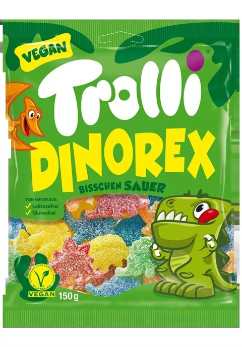 Trolli Dinorex Żelki 150 g