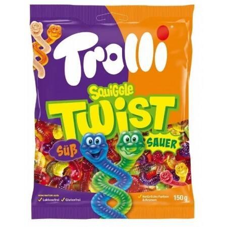 Trolli Squiggle Twist Suss & Sauer Żelki 150 g